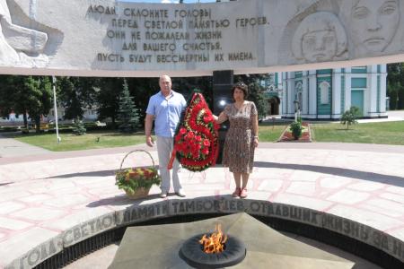 Тамбовская область. Слава советским людям, сломавшим хребет фашизму!