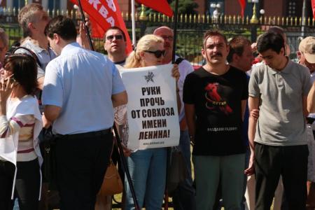 К.К. Тайсаев принял участие в акции у Московского областного суда в поддержку народного кандидата в Президенты П.Н. Грудинина