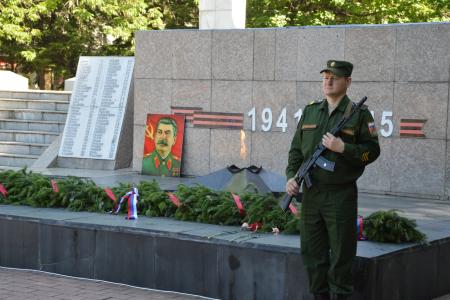 Еврейская АО. Коммунисты Биробиджана почтили память жертв Великой Отечественной войны