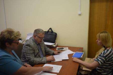 Московская область. Депутат-коммунист Александр Наумов провел прием граждан в Подольске