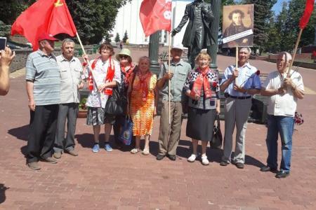 Республика Мордовия. Коммунисты Саранска провели Пушкинский праздник