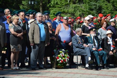 Еврейская АО. Коммунисты Биробиджана почтили память жертв Великой Отечественной войны