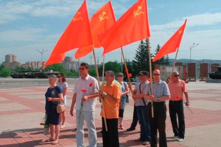 Забайкальские коммунисты почтили память погибших в годы Великой  Отечественной Войны