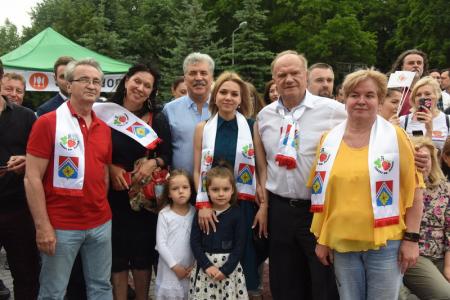 Г.А. Зюганов принял участие в арт-фестивале «Мой совхоз - моя Россия»