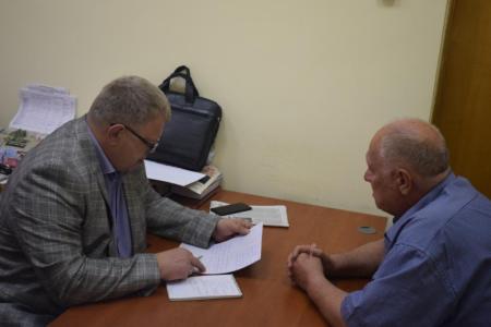 Московская область. Депутат-коммунист Александр Наумов провел прием граждан в Подольске