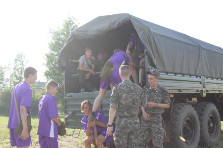 В Орловской области прошел финал пионерской военно-патриотической игры «Зарница»