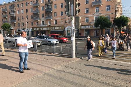 Руки прочь от Павла Грудинина! Рязань на защите народных предприятий