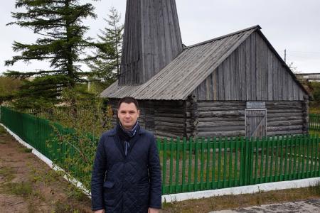 Кандидат в губернаторы Сахалинской области от КПРФ Алексей Корниенко побывал в Охе