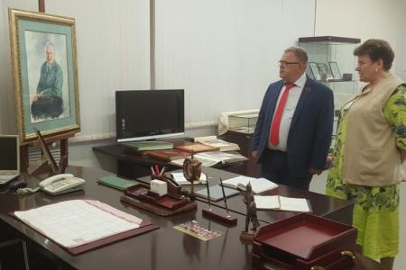 Московская область. Депутат-коммунист Александр Наумов посетил с рабочим визитом город Дзержинский