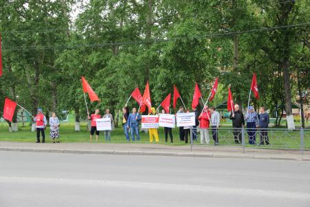 Акция в поддержку Совхоза им. Ленина и Павла Грудинина прошла в Томской области