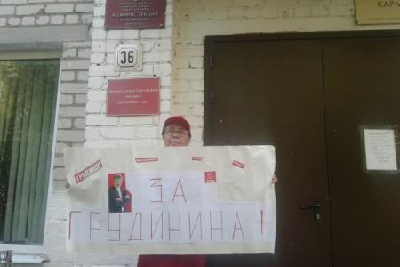 В Самарской области прошла серия пикетов в поддержку П.Н. Грудинина