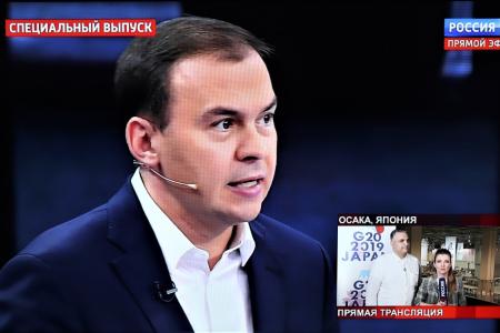 Юрий Афонин в эфире «России-1»: "Чтобы США разговаривали с Россией на равных, нашей стране надо стать сильной, как СССР"
