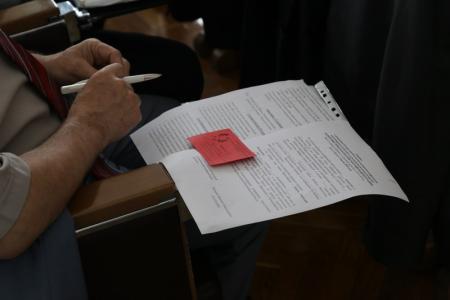 Второй этап: Начала работу XXVII отчетно-выборная Конференция Новосибирского областного отделения КПРФ