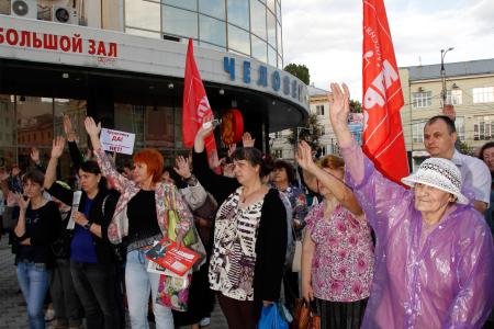 Воронеж. Отстоим Грудинина и совхоз им. Ленина – защитим самих себя!
