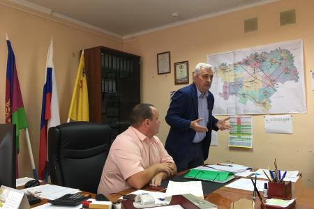 Краснодарский край. Рабочая поездка Н.И. Осадчего в Гулькевичский район