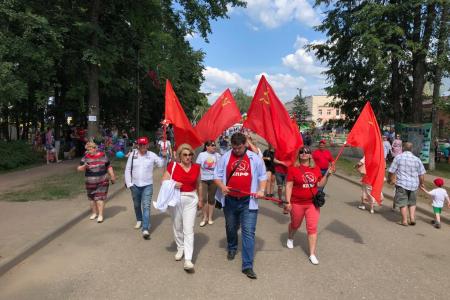Нина Останина посетила Пестовский район Новгородской области