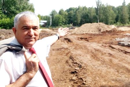 Татарстан. В усадьбе Ульяновых в Ленино-Кокушкино идут ремонтные работы