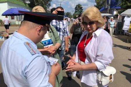 Нина Останина посетила Пестовский район Новгородской области