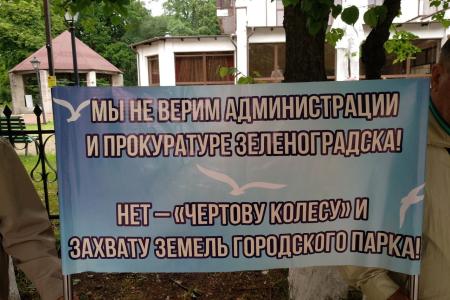 В Калининградской области прошли пикеты в защиту социальных прав граждан