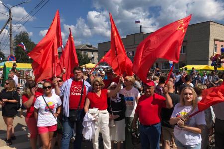 Нина Останина посетила Пестовский район Новгородской области