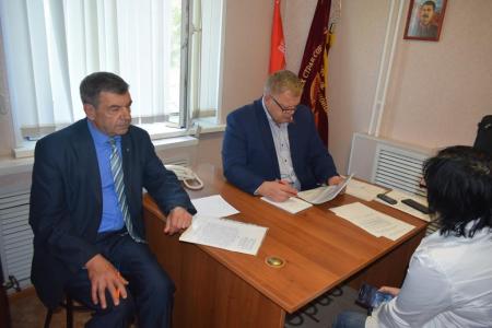 Московская область. Александр Наумов провёл приём граждан в г.о. Домодедово
