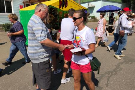 Нина Останина посетила Пестовский район Новгородской области
