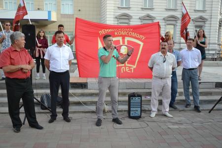 Астраханцы выразили поддержку Павлу Грудинину