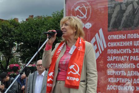 В Петербурге прошел митинг в защиту Павла Грудинина и против нарушения прав граждан