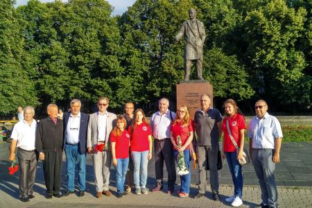 Владимир Поздняков принял участие в митинге памяти антифашиста Георгия Димитрова