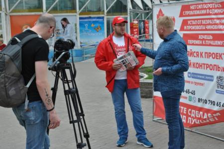 Коммунисты Советского и Автозаводского района вышли на улицы Нижнего Новгорода в поддержку Павла Грудинина