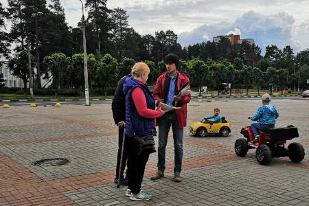 В Ленобласти прошли пикеты в защиту Павла Грудинина и возглавляемого им совхоза имени Ленина