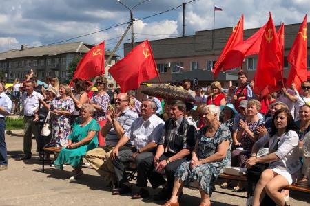 Нина Останина посетила Пестовский район Новгородской области