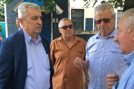Краснодарский край. Рабочая поездка Н.И. Осадчего в Гулькевичский район