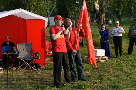 Новосибирские коммунисты провели традиционную летнюю Спартакиаду