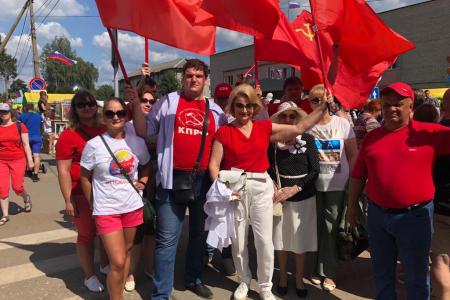 Нина Останина посетила Пестовский район Новгородской области