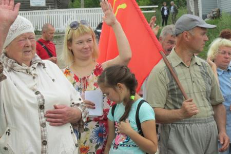 Кировская область. Орловский райком КПРФ организовал митинг за экологическую безопасность 