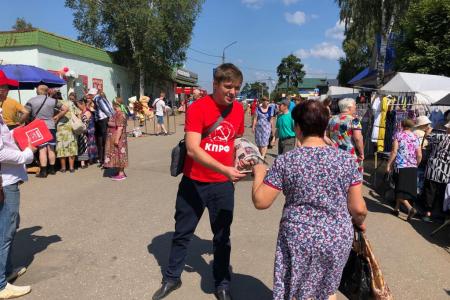 Нина Останина посетила Пестовский район Новгородской области