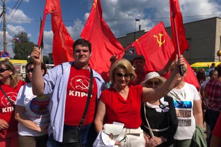 Нина Останина посетила Пестовский район Новгородской области