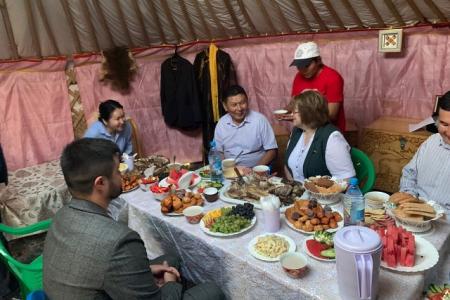 В Республику Тыва с официальным рабочим визитом прибыла В.А. Ганзя