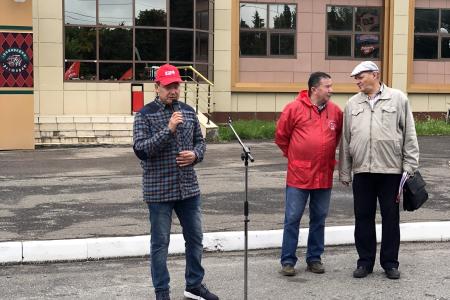 Ни одного голоса Единой России! Акция протеста марийских коммунистов