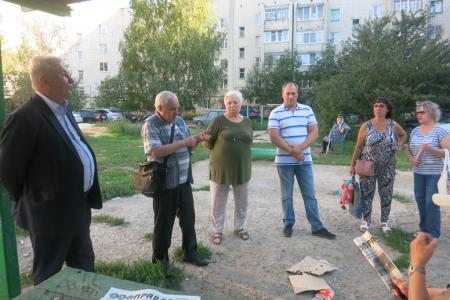 Лидер тамбовских коммунистов А.И. Жидков провел встречу с избирателями