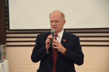 Г.А. Зюганов принял участие в праздновании Дня города Орла