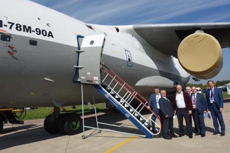 Г.А. Зюганов посетил аэрокосмический салон МАКС-2019 в подмосковном Жуковском