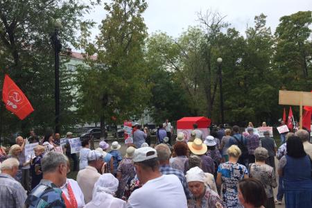Всероссийская акция протеста «За честные и чистые выборы! За власть закона и социальные права граждан!» в Самарской области