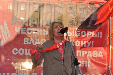 Петербургу нужны честные выборы! В городе Ленина прошел митинг КПРФ