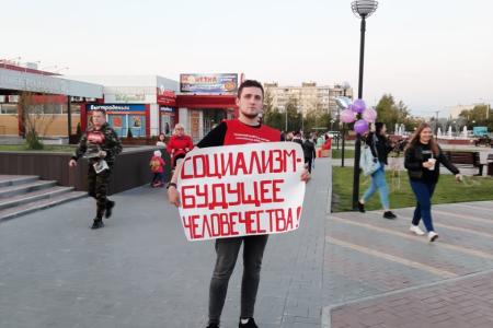 В Чувашии прошли пикеты "За честные и чистые выборы!"