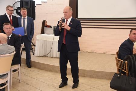 Г.А. Зюганов принял участие в праздновании Дня города Орла