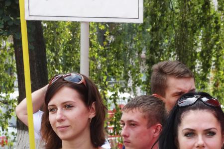 Курск. Н.Н. Иванов провел пикет «За справедливость и права граждан! Остановим административный и судебный произвол власти!»