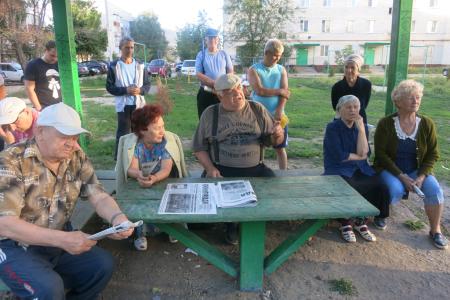 Лидер тамбовских коммунистов А.И. Жидков провел встречу с избирателями
