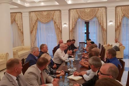 К.К. Тайсаев находится с рабочим визитом в Республике Абхазия